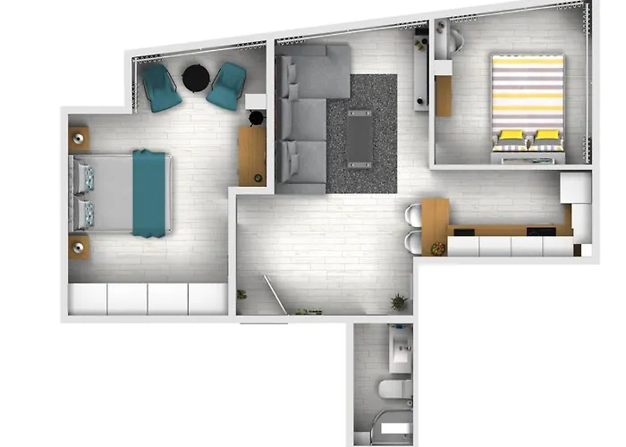 Apartment Cruz Luxury Low-cost With Terrace & Views Santa Cruz de Tenerife